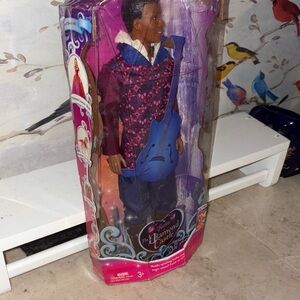 Collectable Barbie The Diamond Castle Doll with Purple Outfit /Blue Guitar 12”